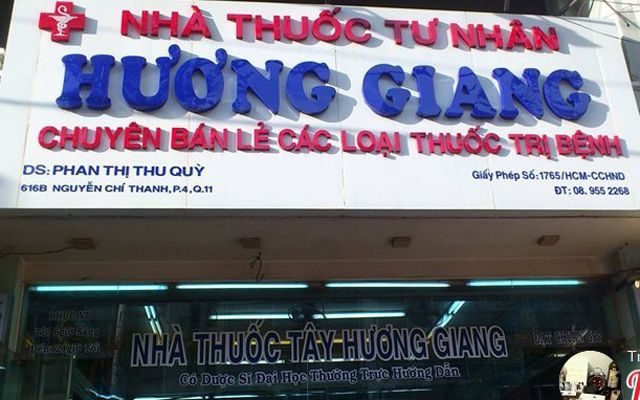 Nhà Thuốc Tư Nhân Hương Giang - 616B Nguyễn Chí Thanh ở TP. HCM