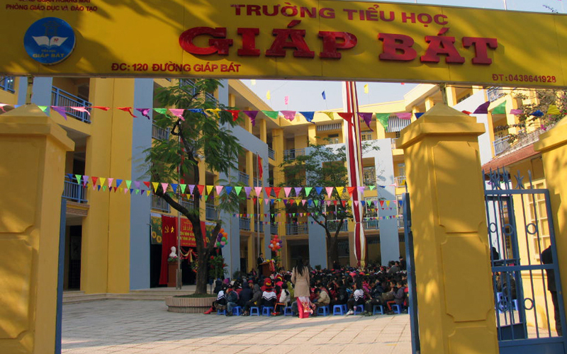 Giáp Bát - Tiểu học công lập quận Hoàng Mai - Hà Nội (Ảnh: Foody)