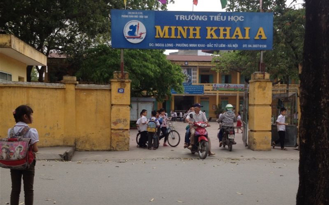 Minh Khai A - Tiểu học công lập quận Bắc Từ Liêm - Hà Nội (Ảnh: Foody)