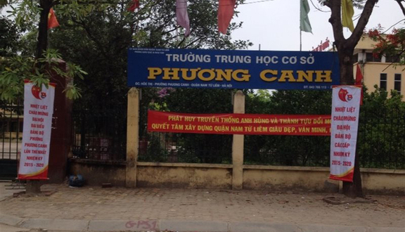 Phương Canh - Trường THCS công lập quận Nam Từ Liêm, Hà Nội (Ảnh: Foody)