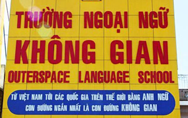 Trường Ngoại Ngữ Không Gian - Hoàng Quốc Việt ở TP. HCM