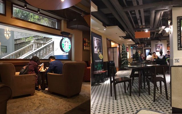 Starbucks Coffee - Duddell Street ở Hong Kong City