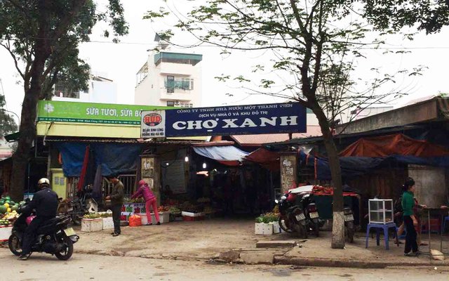 Chợ Xanh - KĐT Định Công ở Hà Nội