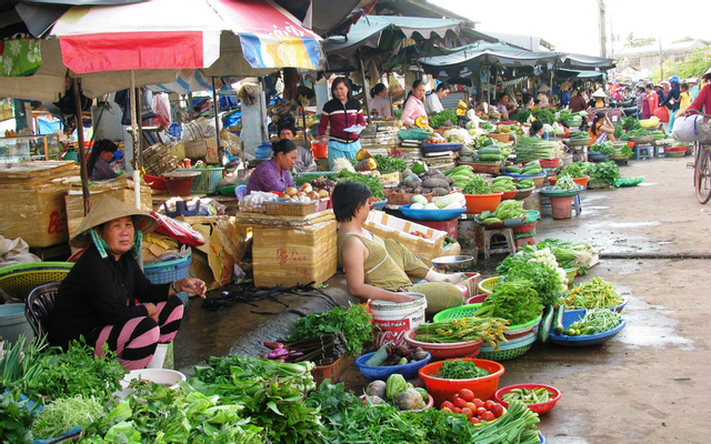 Chợ Nguyễn Đình Chiểu ở TP. HCM