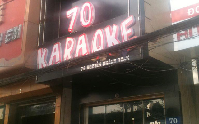 70 Karaoke ở Hà Nội