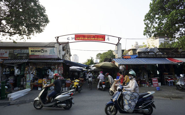 Chợ Thái Hà ở Hà Nội